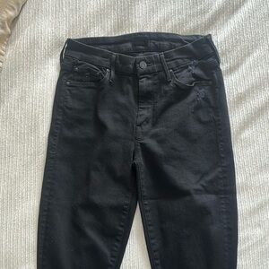 Mother Black Skinny